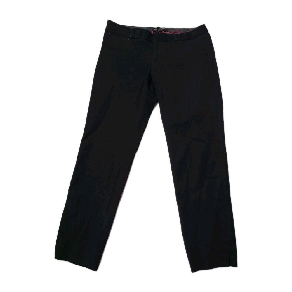 Banana Republic Sloan Pants Womens 2P Petite Black Stretch Slim‎ Fit Work Career